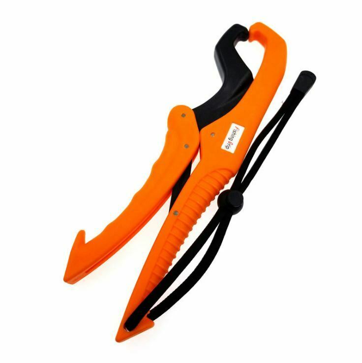 Lures Pro Fishing Gripper Floating Lip Gripper 9 Inches 6 Inches Orange White