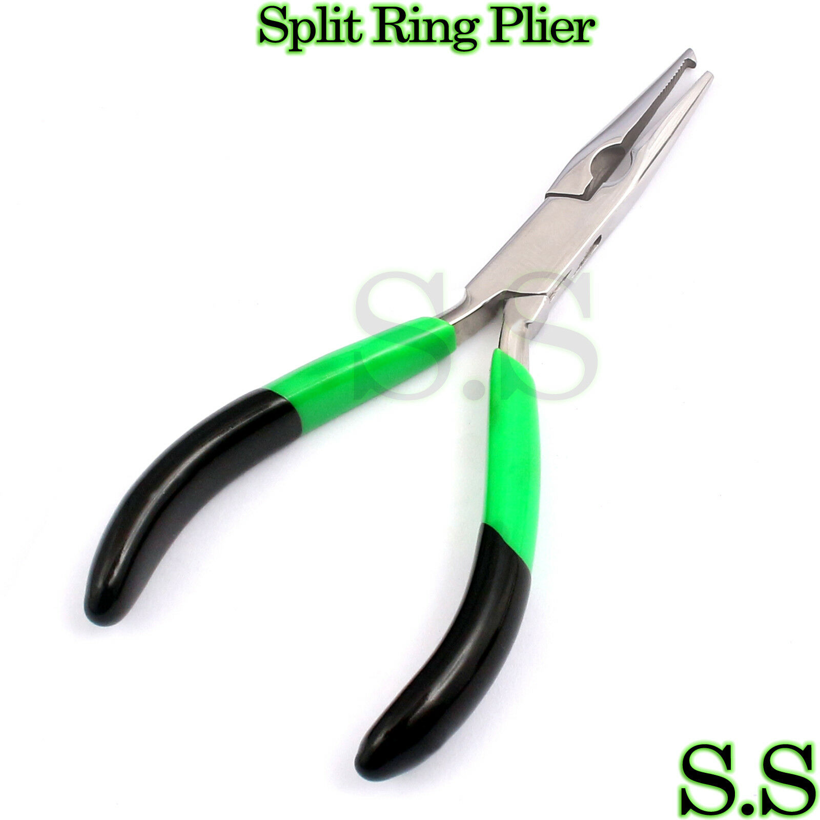 Split Ring Plier With Green & Black 5.5" New Brand