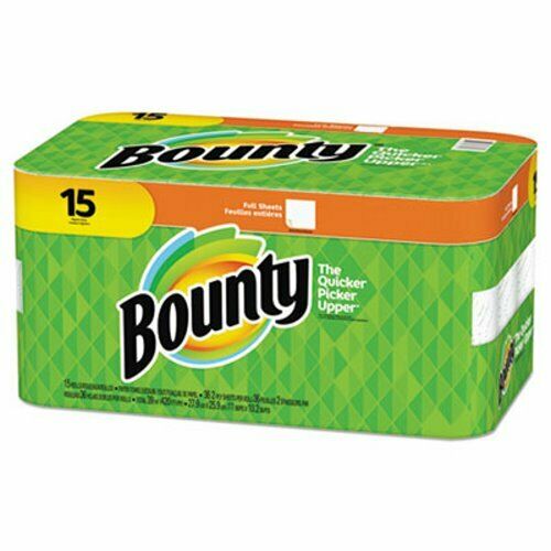Bounty Paper Towels, Full Sheet - Bulk Pack Of 15